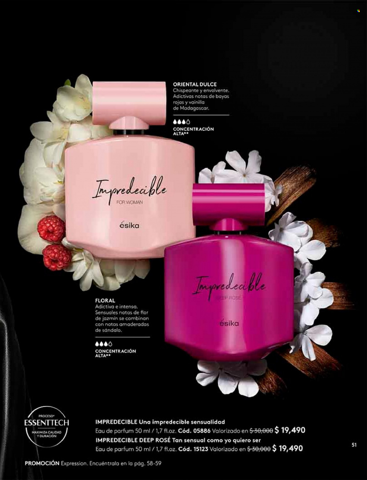 thumbnail - Catálogo Ésika - Ventas - perfume. Página 51.