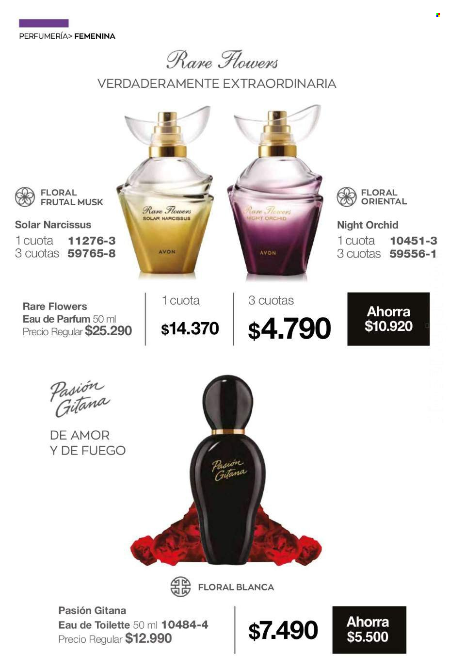thumbnail - Catálogo Avon - Ventas - perfume, eau de toilette. Página 32.