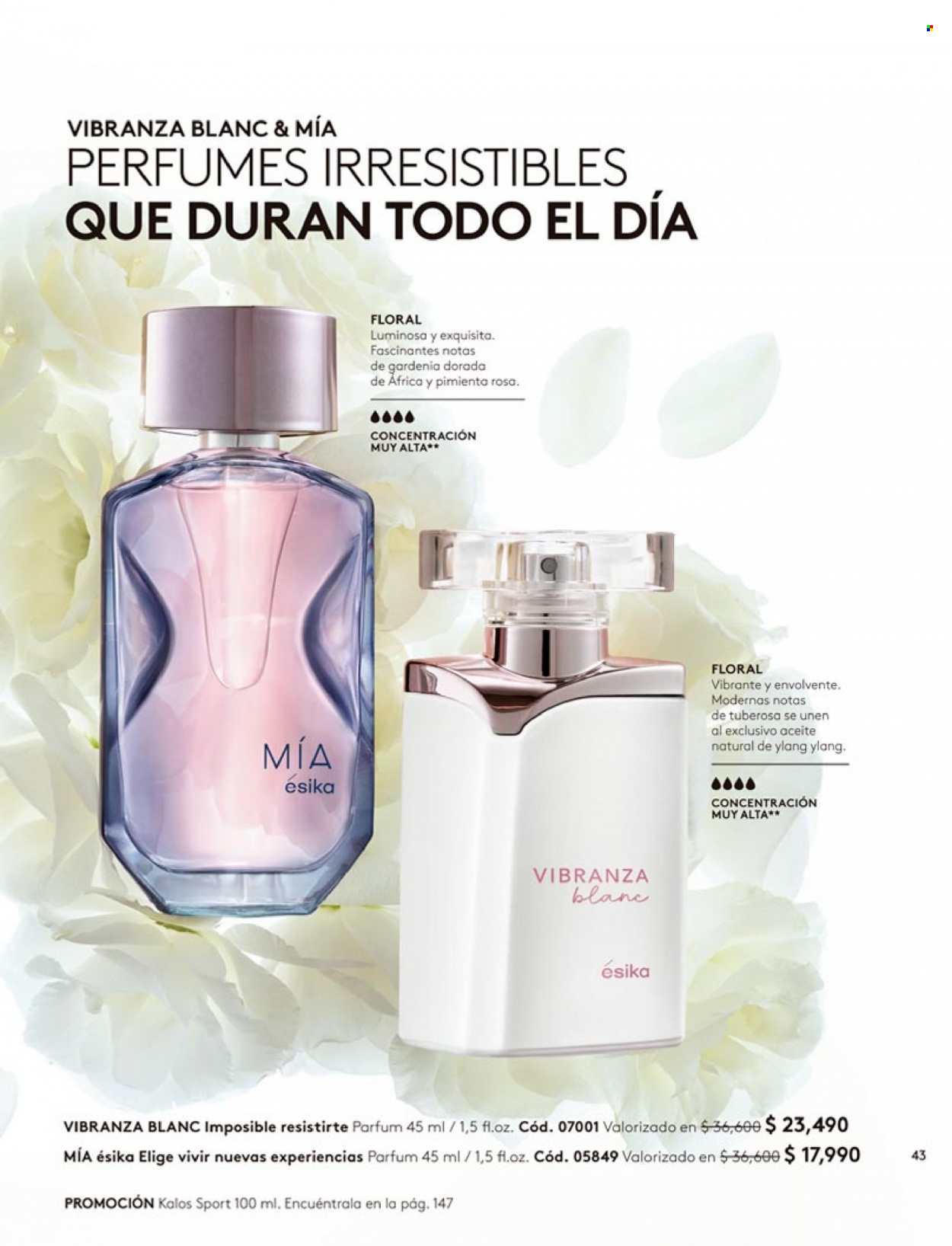 thumbnail - Catálogo Ésika - Ventas - perfume. Página 43.