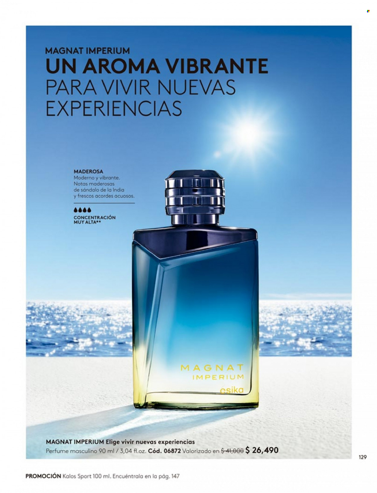 thumbnail - Catálogo Ésika - Ventas - perfume. Página 129.