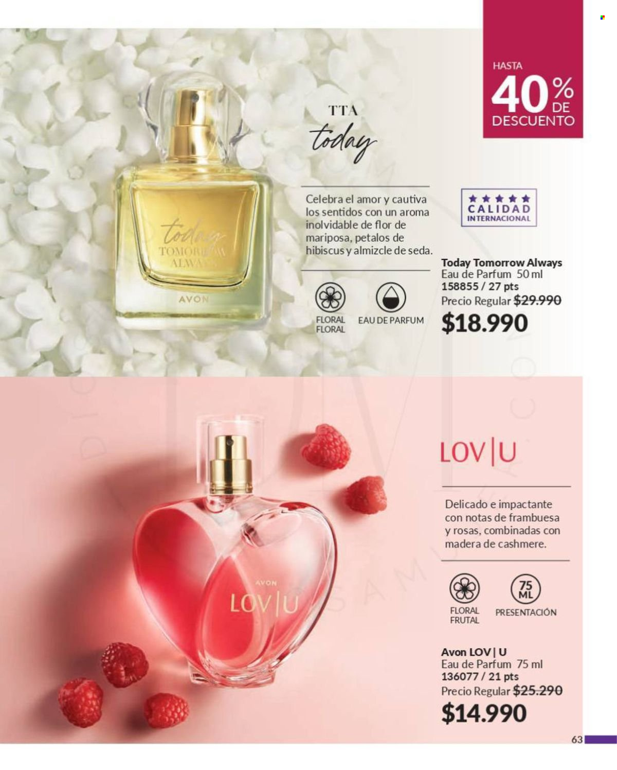 thumbnail - Catálogo Avon - Ventas - perfume. Página 60.