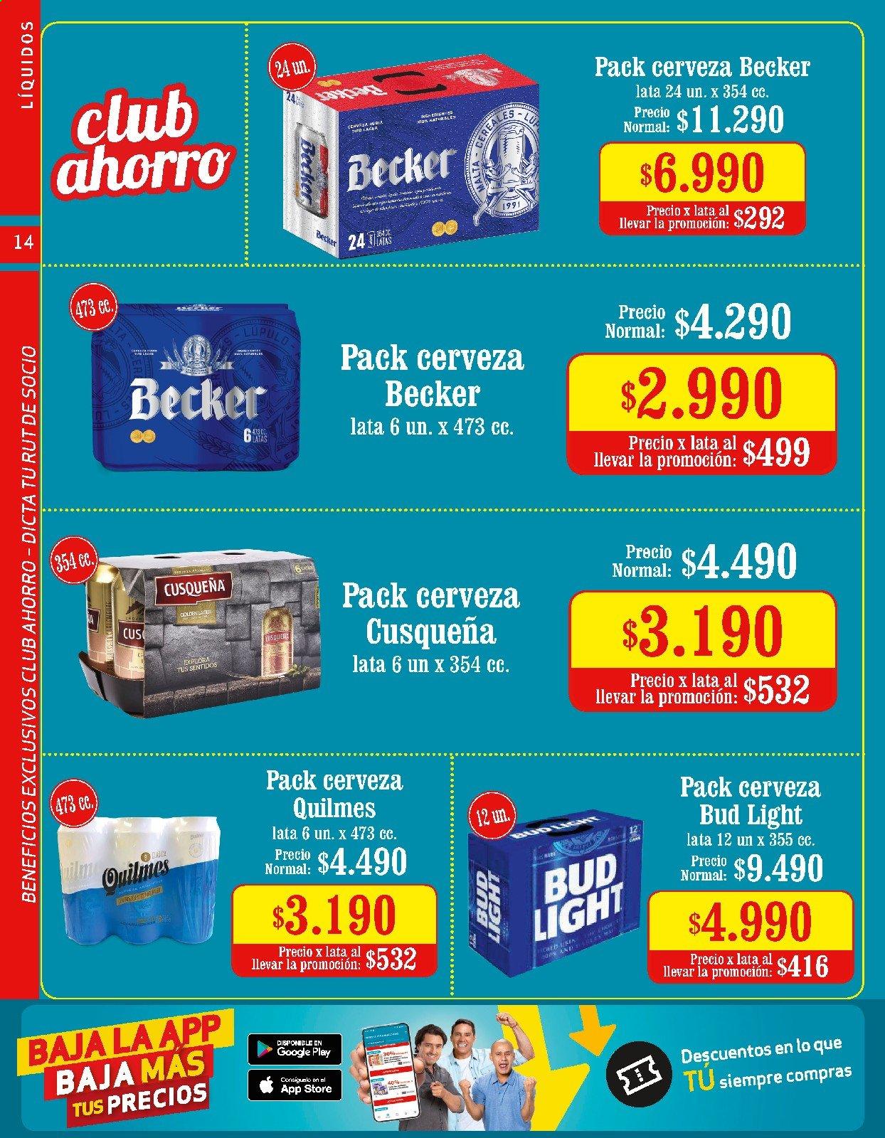 thumbnail - Catálogo Unimarc - 06.01.2021 - 09.02.2021 - Ventas - Quilmes, cerveza, cereales. Página 14.