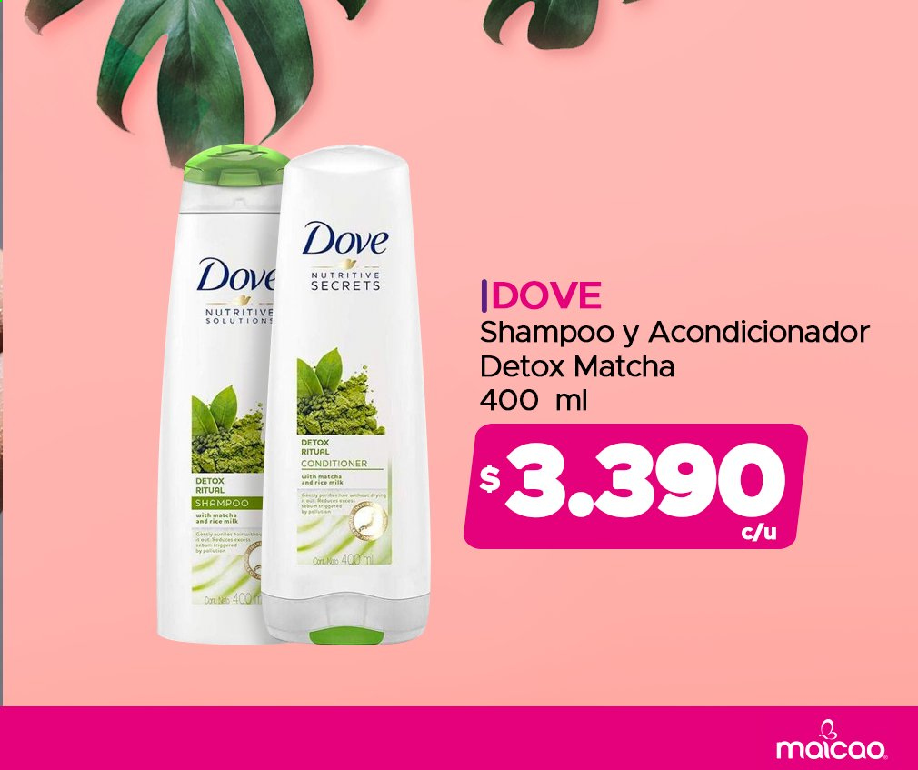 thumbnail - Catálogo Maicao - Ventas - Dove, champú, acondicionador, shampoo y acondicionador. Página 2.
