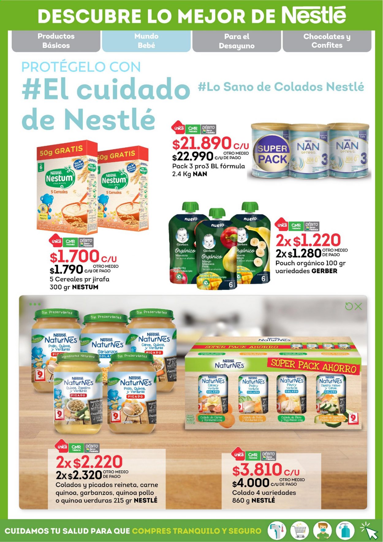 thumbnail - Catálogo Tottus - 15.04.2021 - 29.04.2021 - Ventas - pavo, Nestlé, cereales, Gerber, garbanzo, quinoa. Página 3.