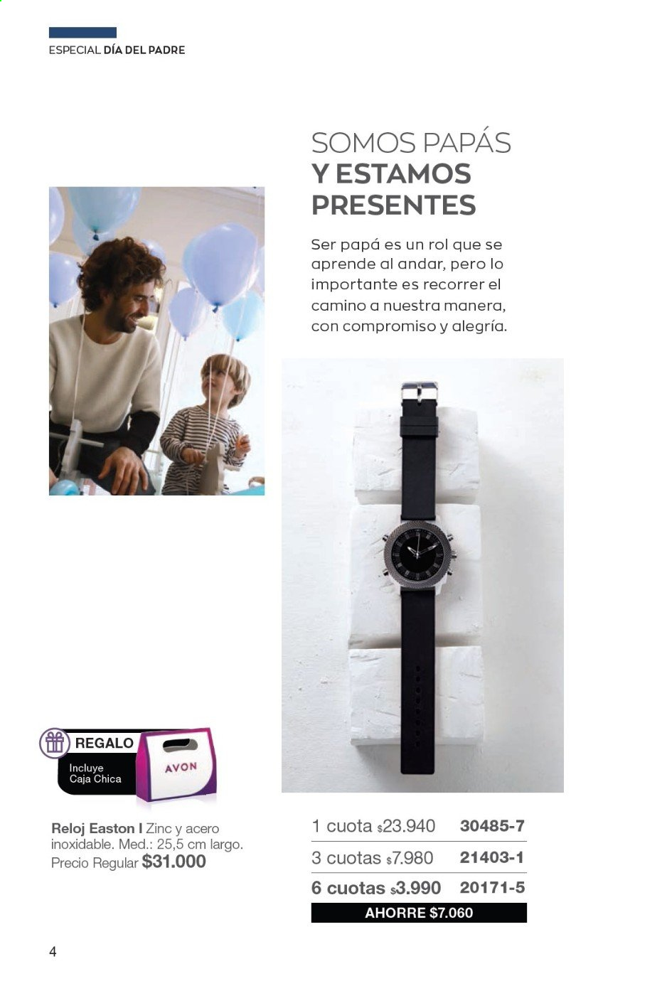 thumbnail - Catálogo Avon - Ventas - reloj. Página 4.