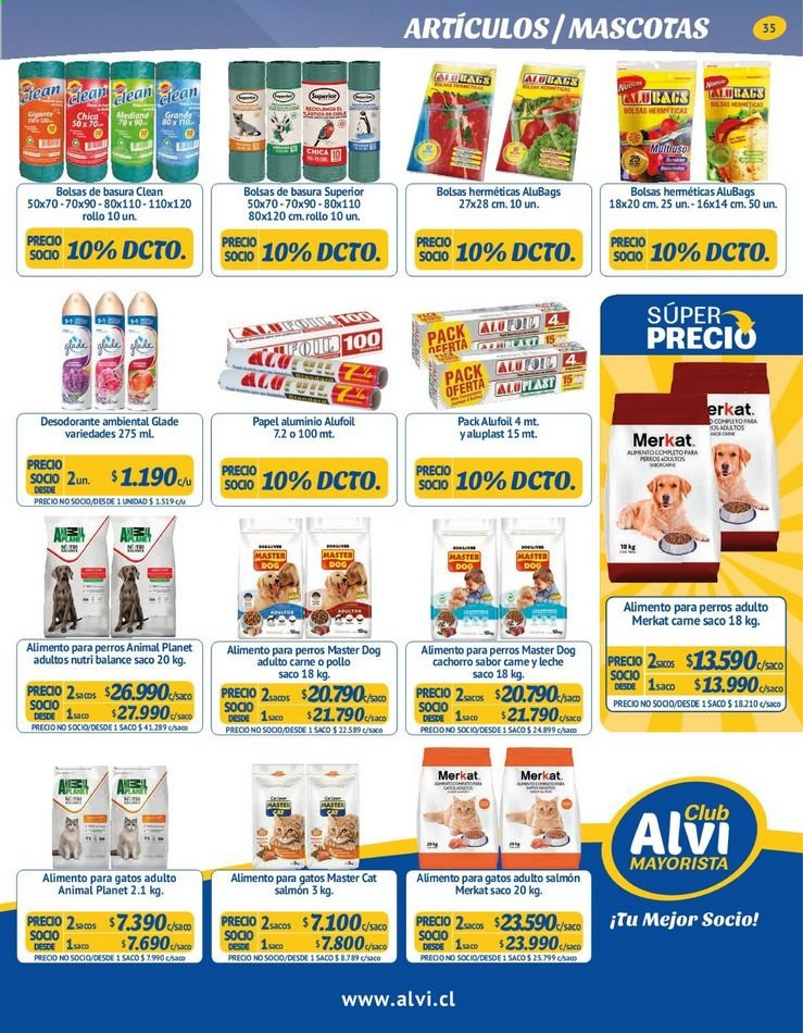thumbnail - Catálogo Alvi - 21.04.2021 - 25.05.2021 - Ventas - leche, desodorante, alimento para perros, alimentos para mascota, alimento para gatos. Página 35.