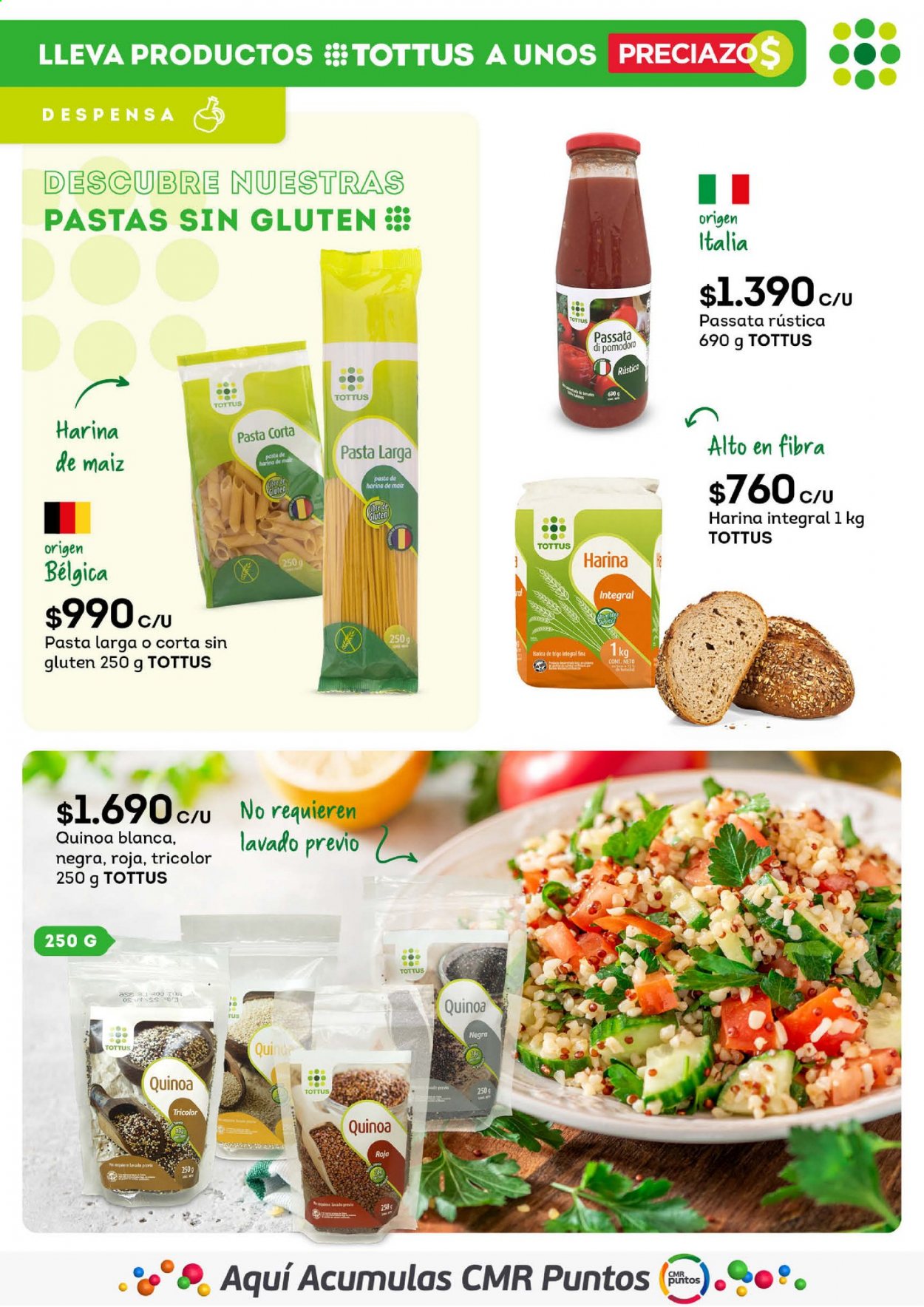 thumbnail - Catálogo Tottus - 30.04.2021 - 13.05.2021 - Ventas - harina de trigo, harina de maíz, pasta, quinoa. Página 20.