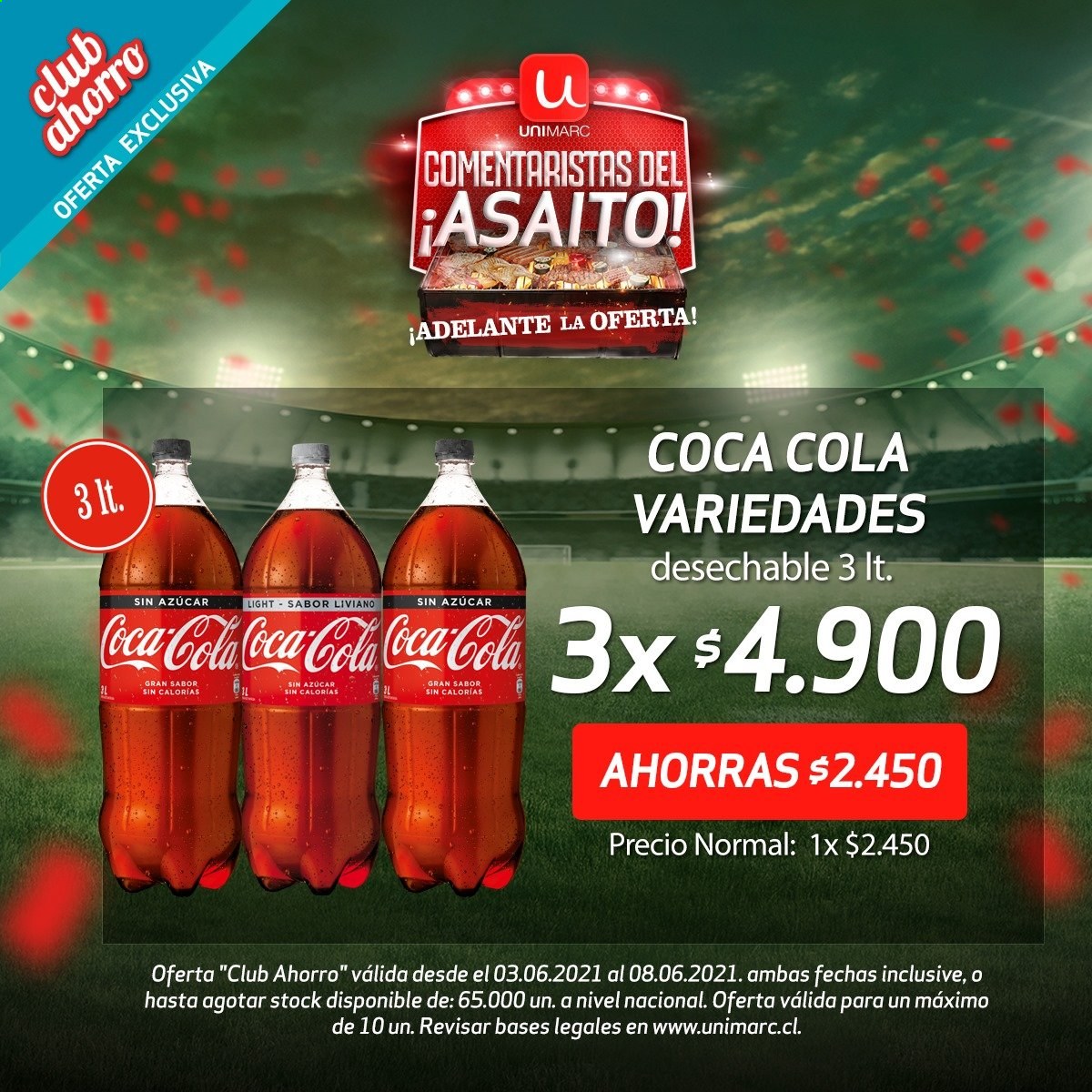 thumbnail - Catálogo Unimarc - 03.06.2021 - 08.06.2021 - Ventas - Coca-cola. Página 4.