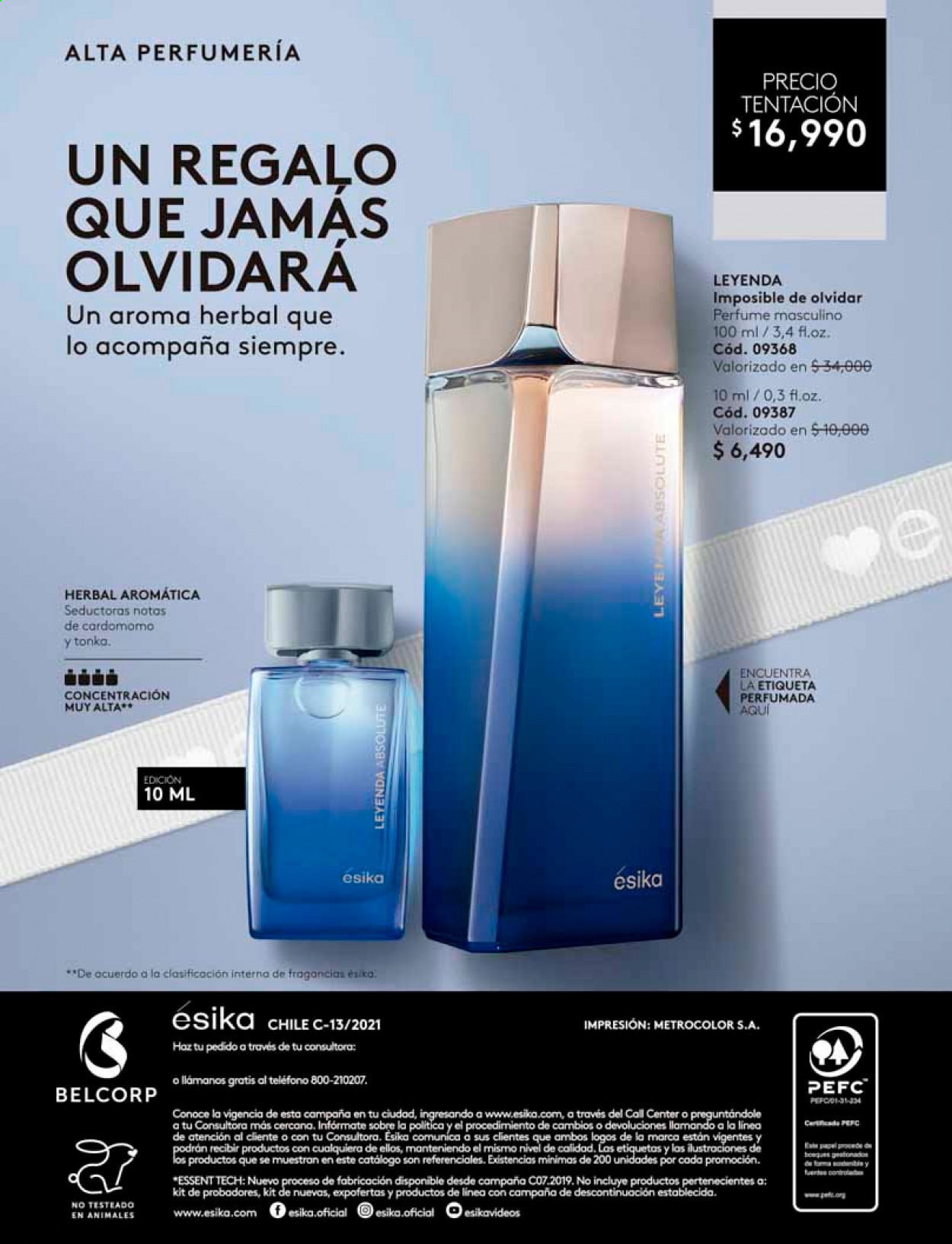 thumbnail - Catálogo Ésika - Ventas - perfume. Página 150.