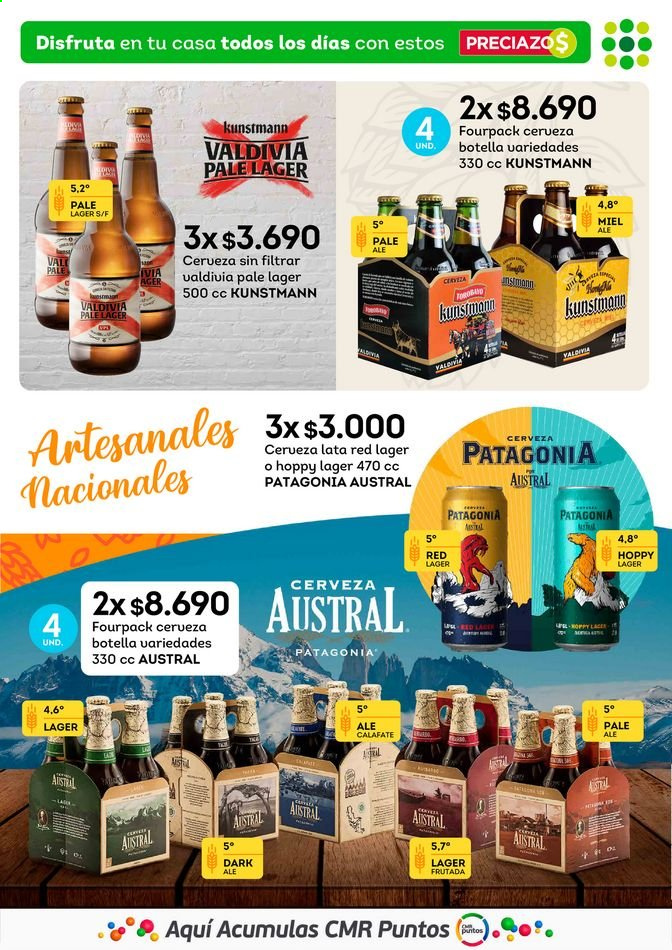 thumbnail - Catálogo Tottus - 28.07.2021 - 12.08.2021 - Ventas - cerveza en botella, cerveza. Página 4.