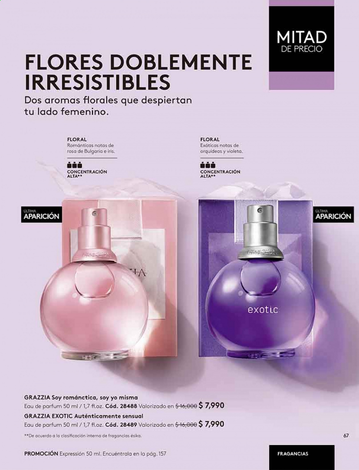 thumbnail - Catálogo Ésika - Ventas - perfume. Página 67.