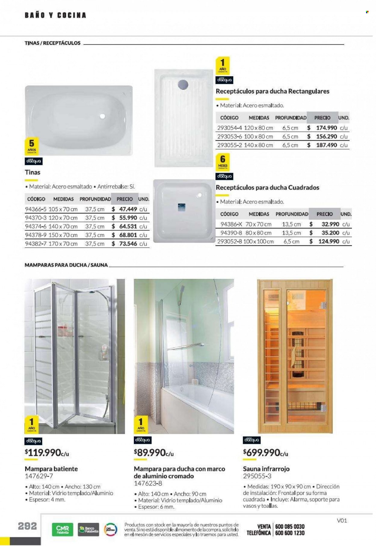 thumbnail - Catálogo Sodimac - Ventas - ducha, sauna. Página 27.