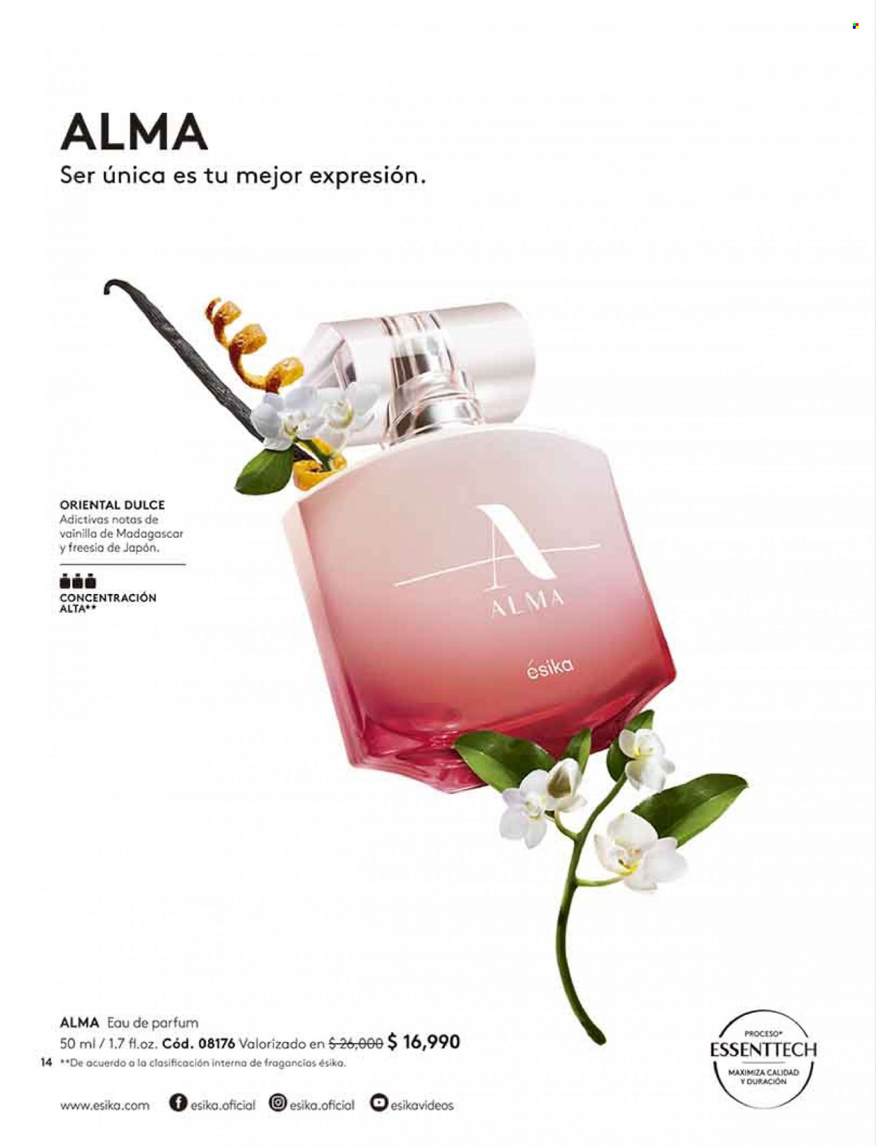 thumbnail - Catálogo Ésika - Ventas - perfume. Página 14.
