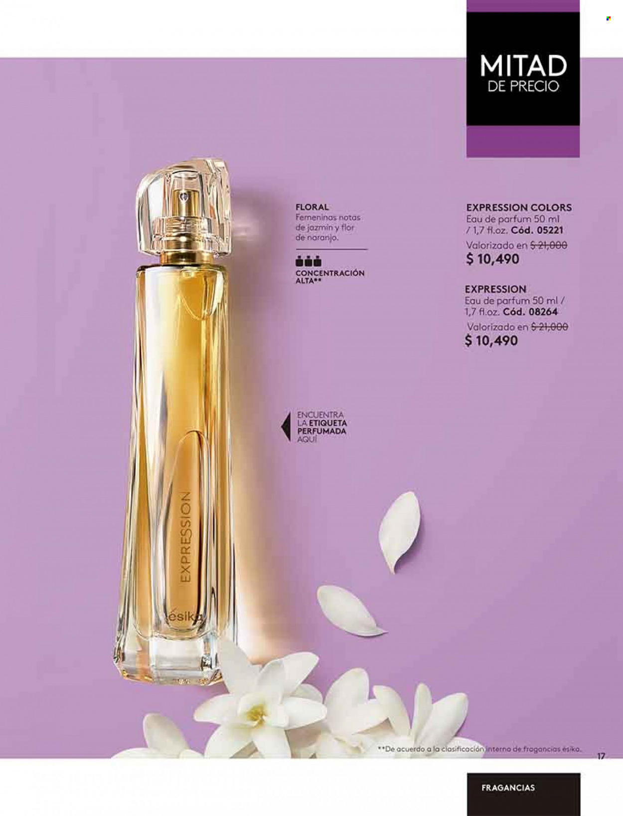 thumbnail - Catálogo Ésika - Ventas - perfume. Página 17.