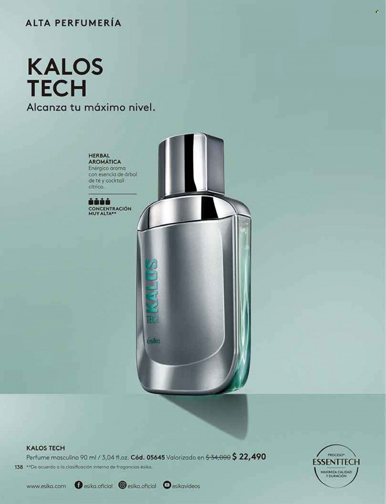 thumbnail - Catálogo Ésika - Ventas - perfume. Página 138.