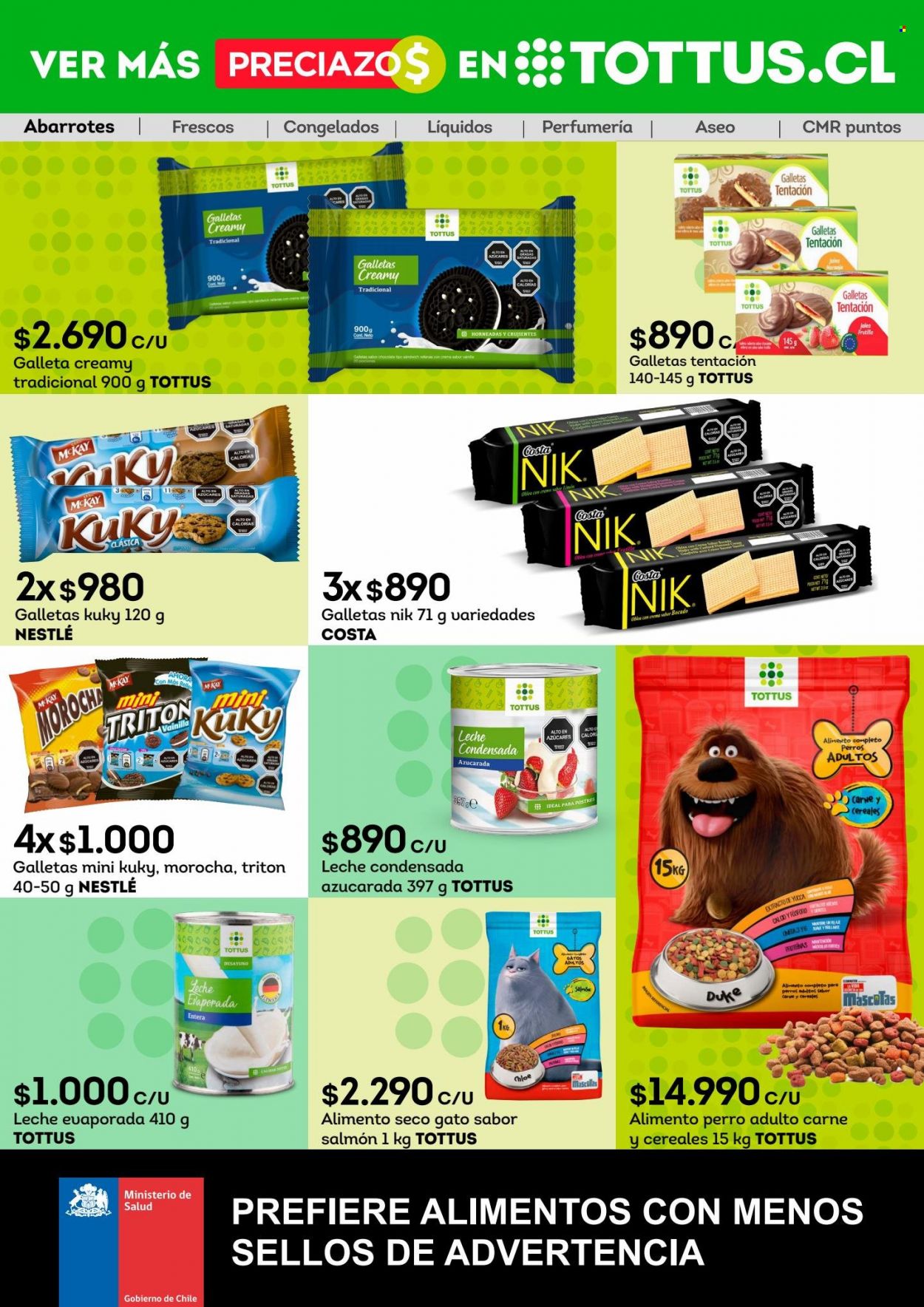 thumbnail - Catálogo Tottus - 15.11.2021 - 29.11.2021 - Ventas - postre, galletas, Nestlé, alimento para perros, alimentos para mascota, perro. Página 4.