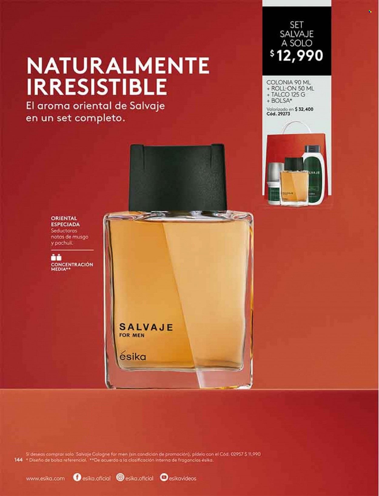 thumbnail - Catálogo Ésika - Ventas - desodorante de bola. Página 146.