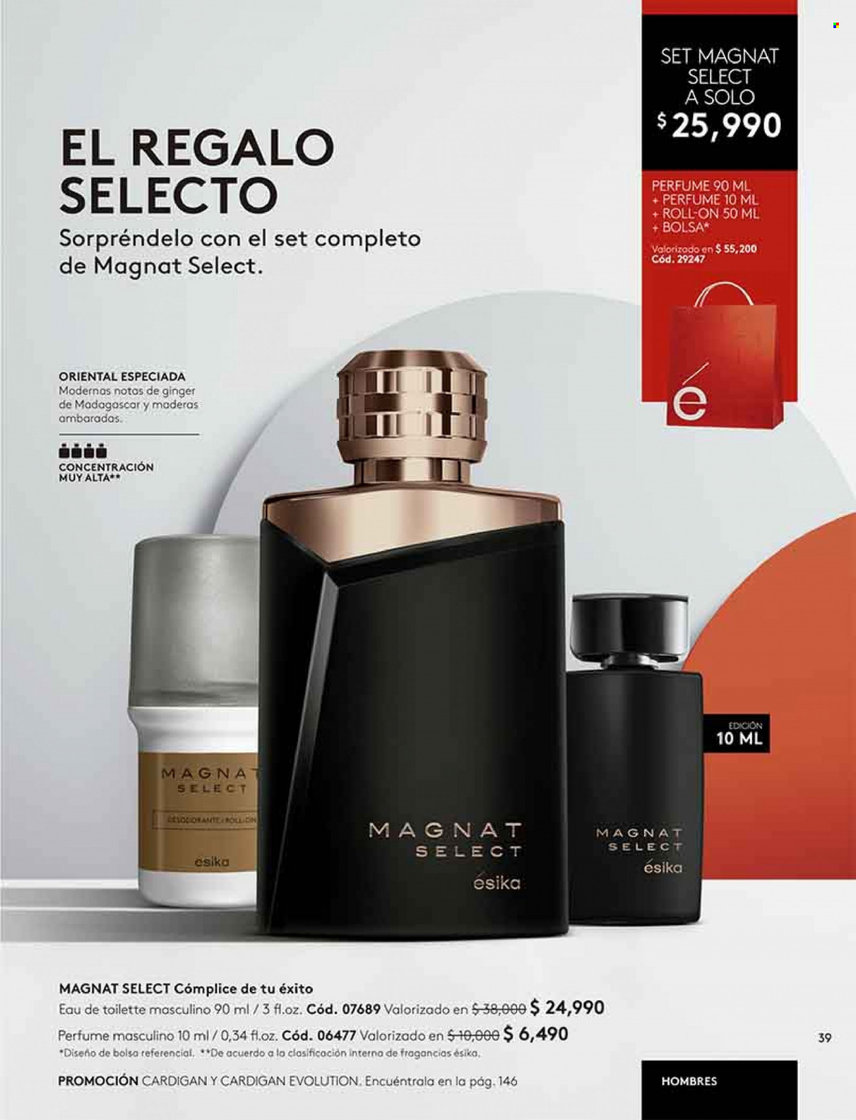 thumbnail - Catálogo Ésika - Ventas - desodorante de bola, perfume, eau de toilette. Página 41.