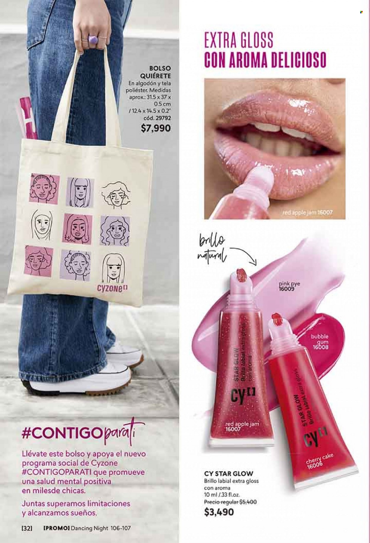 thumbnail - Catálogo Cyzone - Ventas - brillo de labios, labial, bolso. Página 32.