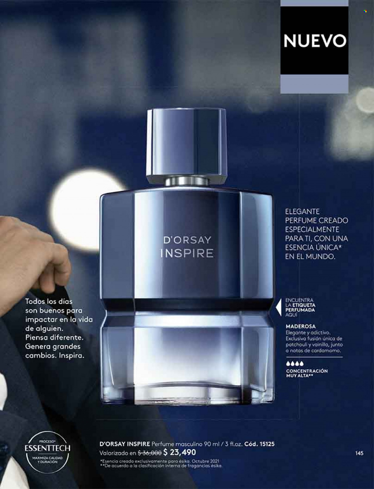 thumbnail - Catálogo Ésika - Ventas - perfume. Página 145.