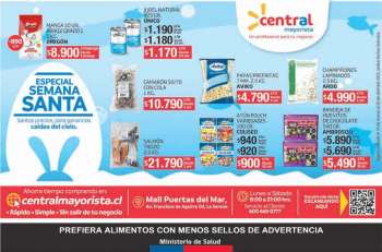 Catálogo Central Mayorista - 24.3.2022 - 20.4.2022.