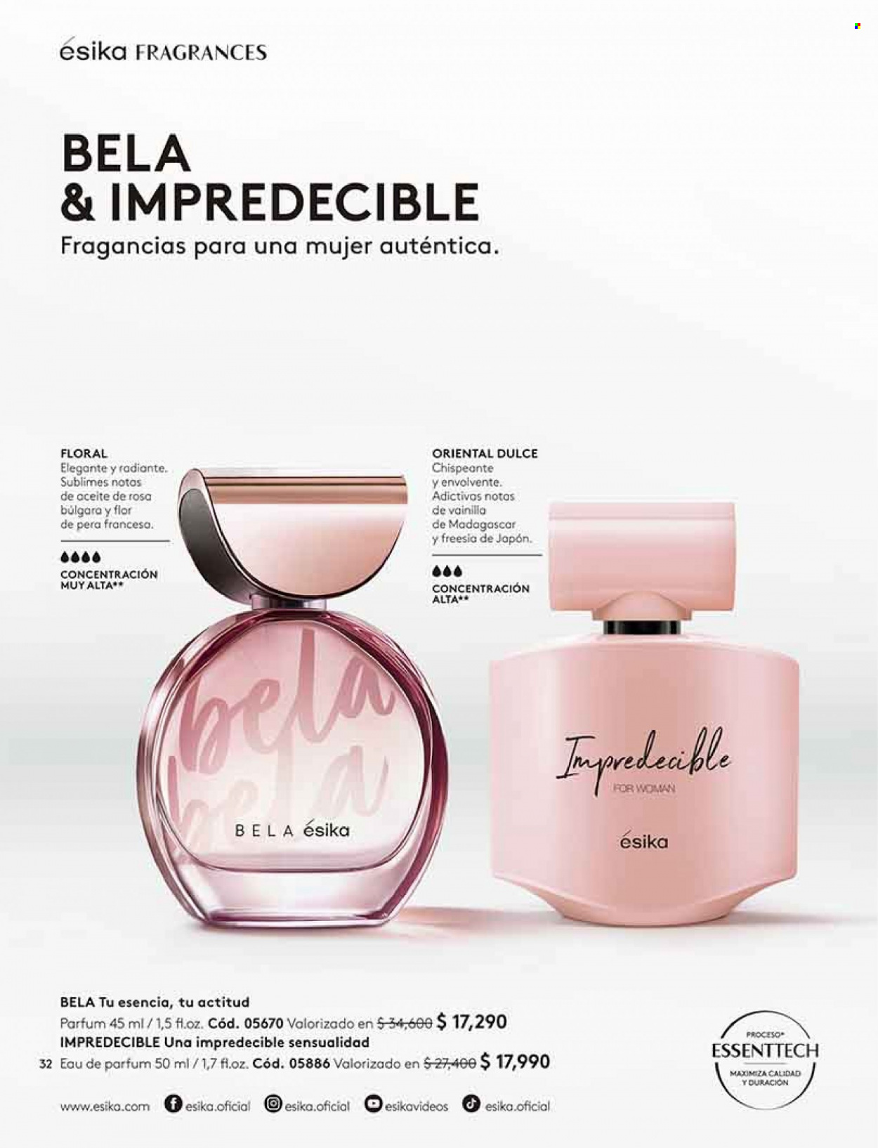 thumbnail - Catálogo Ésika - Ventas - perfume. Página 32.