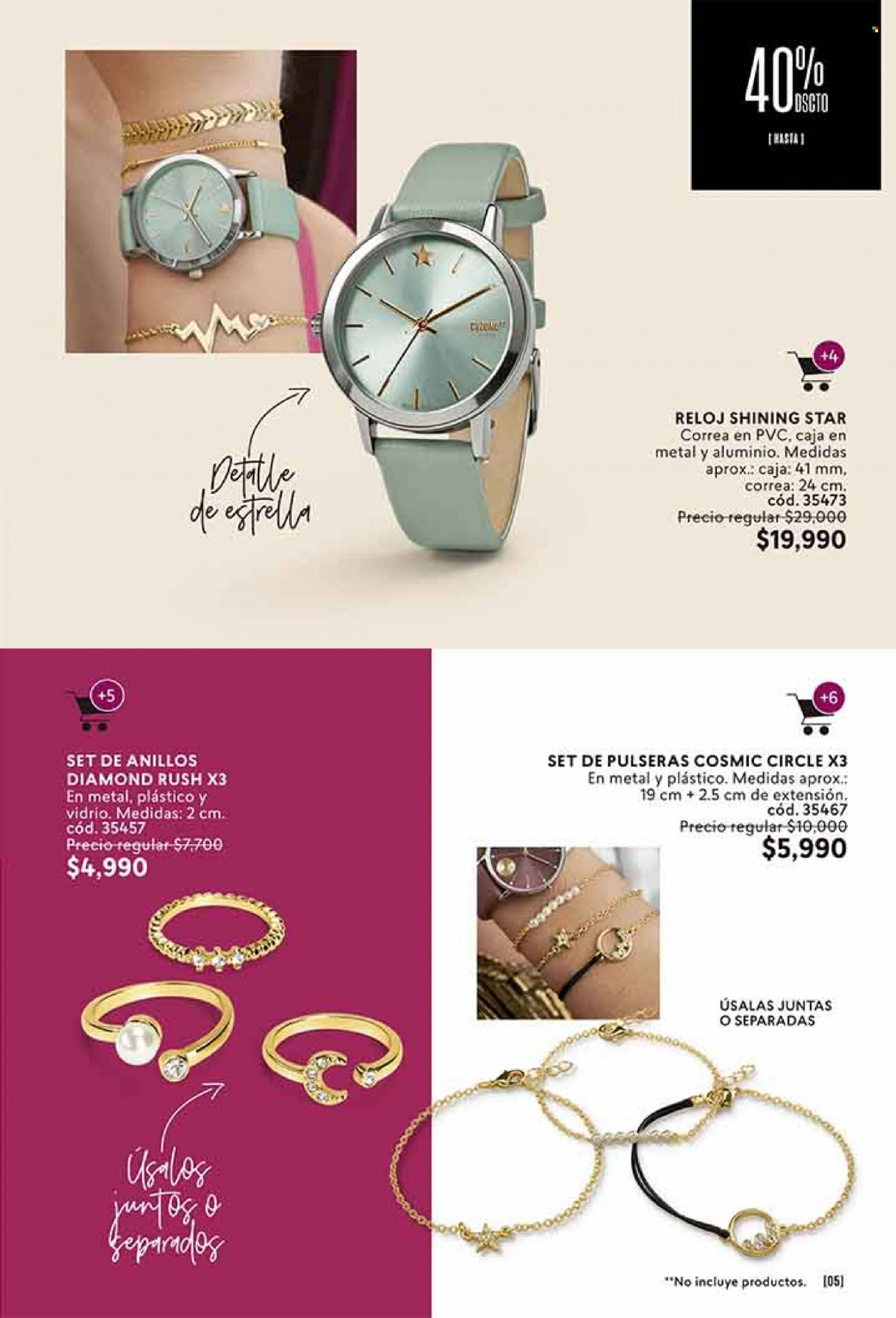 thumbnail - Catálogo Cyzone - Ventas - anillo, pulsera, reloj. Página 79.