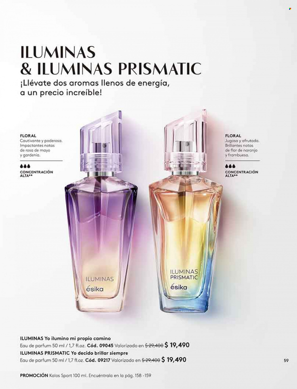 thumbnail - Catálogo Ésika - Ventas - perfume. Página 59.