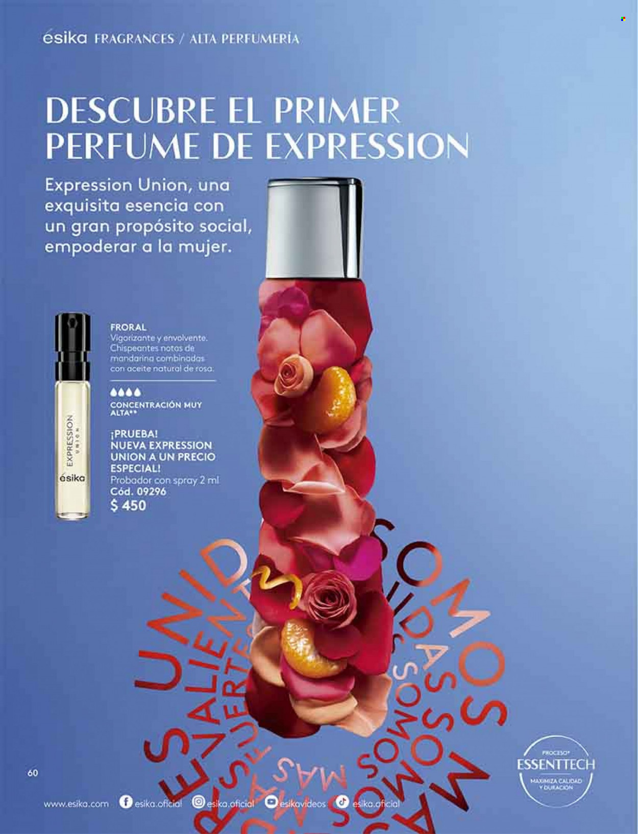 thumbnail - Catálogo Ésika - Ventas - perfume. Página 60.