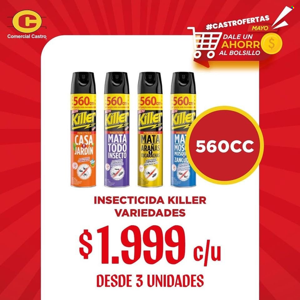 thumbnail - Catálogo Comercial Castro - Ventas - insecticida. Página 1.