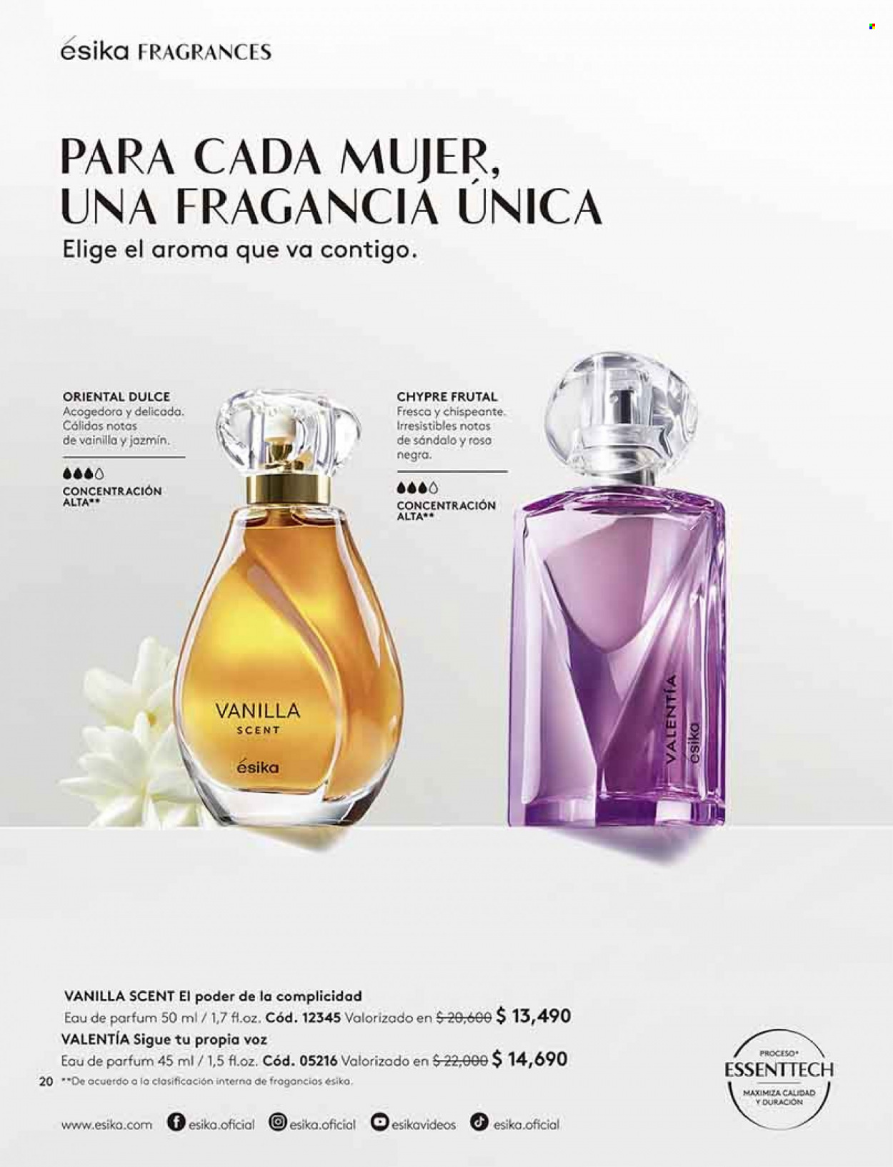 thumbnail - Catálogo Ésika - Ventas - perfume. Página 22.