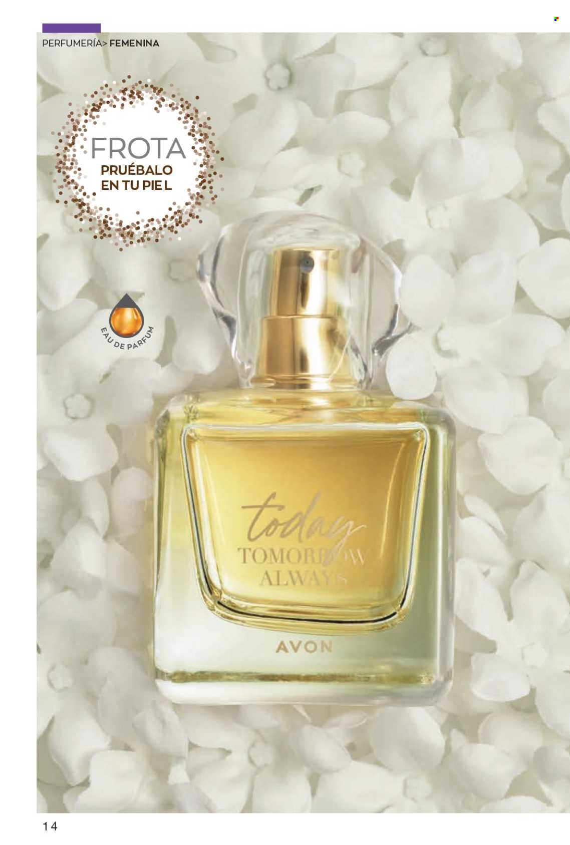 thumbnail - Catálogo Avon - Ventas - perfume. Página 14.