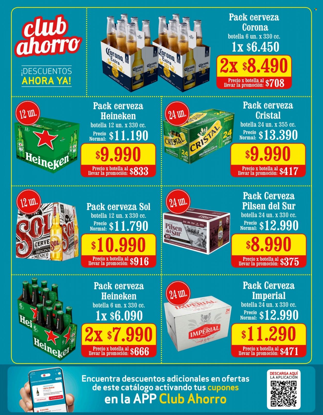 thumbnail - Catálogo Unimarc - 15.06.2022 - 12.07.2022 - Ventas - Heineken, Corona, Pilsen, cerveza Cristal, cerveza Imperial, cerveza. Página 20.