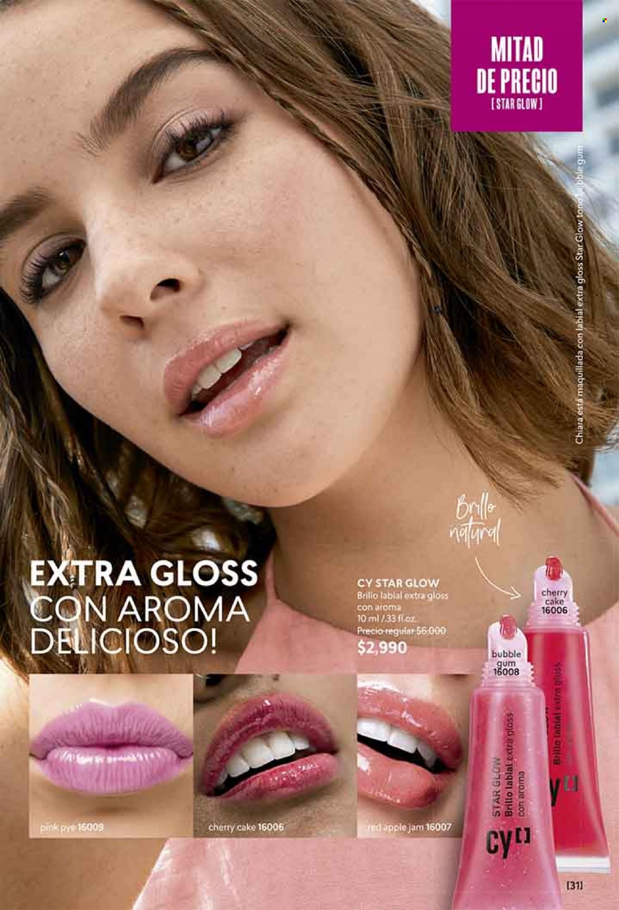 thumbnail - Catálogo Cyzone - Ventas - brillo de labios, labial. Página 31.