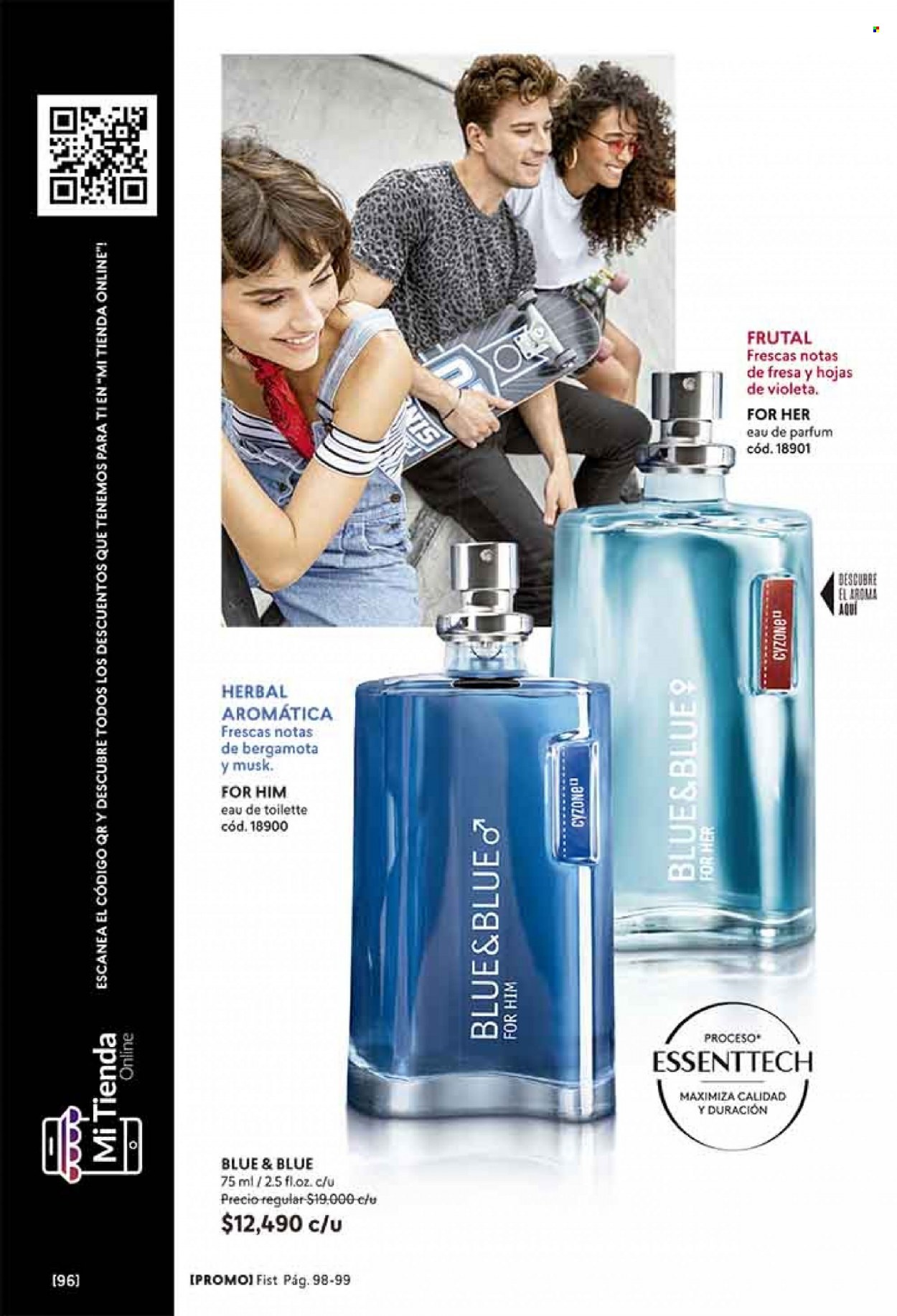 thumbnail - Catálogo Cyzone - Ventas - perfume, eau de toilette. Página 96.
