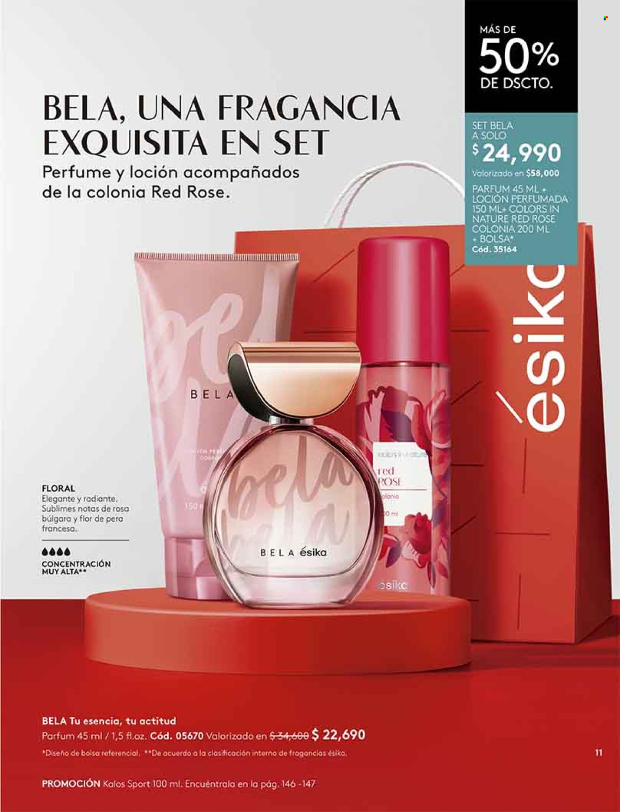 thumbnail - Catálogo Ésika - Ventas - loción, perfume. Página 11.