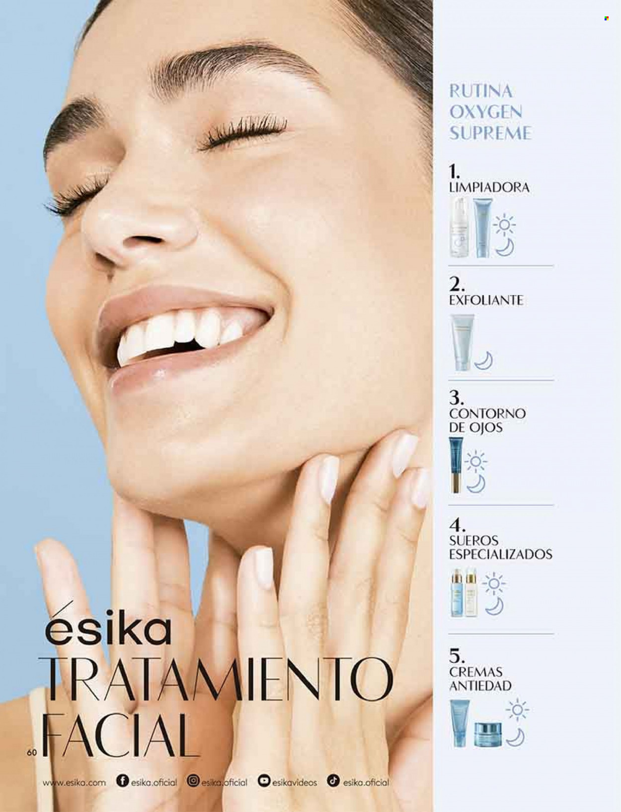 thumbnail - Catálogo Ésika - Ventas - crema, crema para ojos. Página 60.