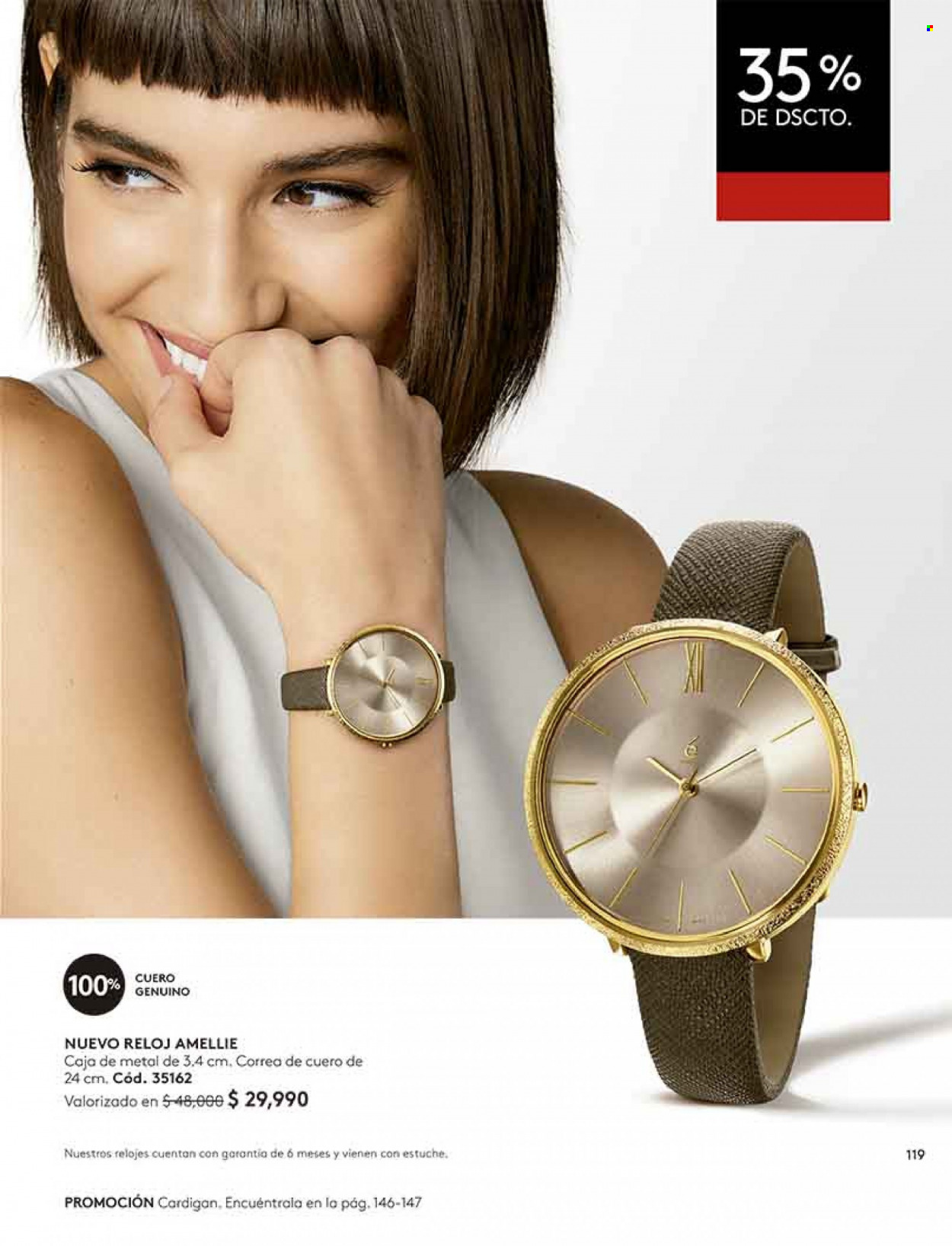 thumbnail - Catálogo Ésika - Ventas - reloj. Página 123.