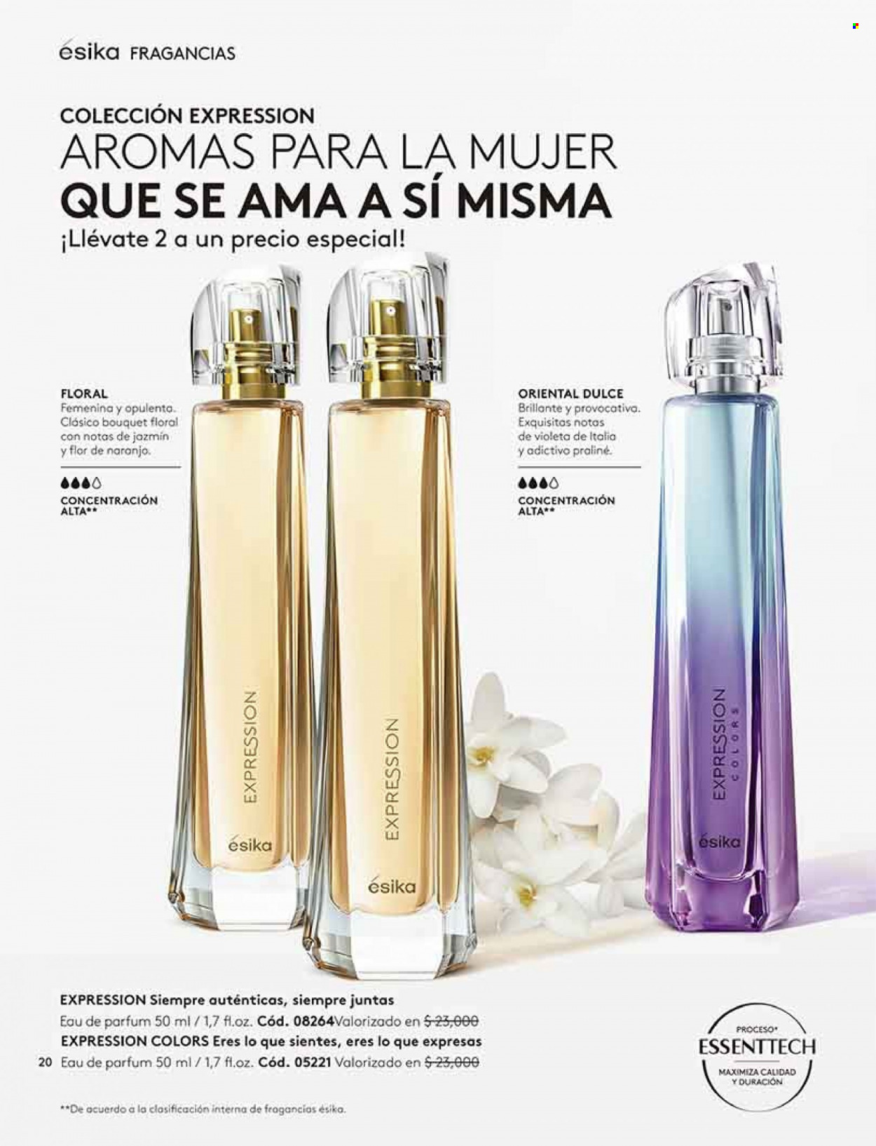 thumbnail - Catálogo Ésika - Ventas - perfume. Página 20.