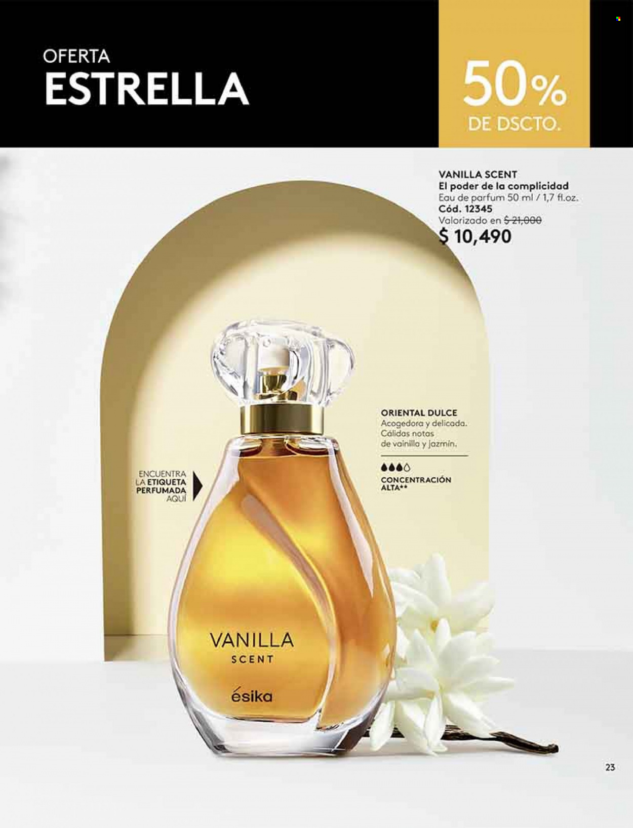 thumbnail - Catálogo Ésika - Ventas - perfume. Página 23.