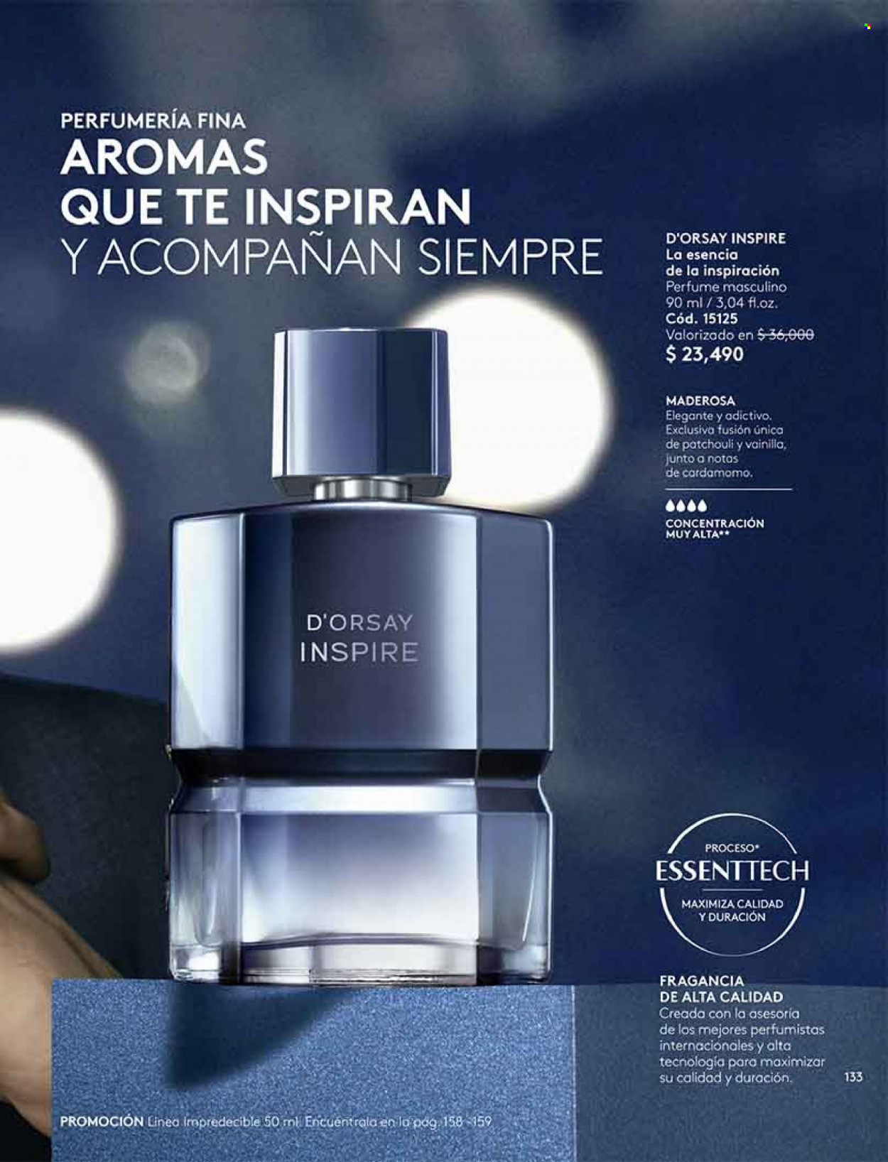 thumbnail - Catálogo Ésika - Ventas - perfume. Página 133.