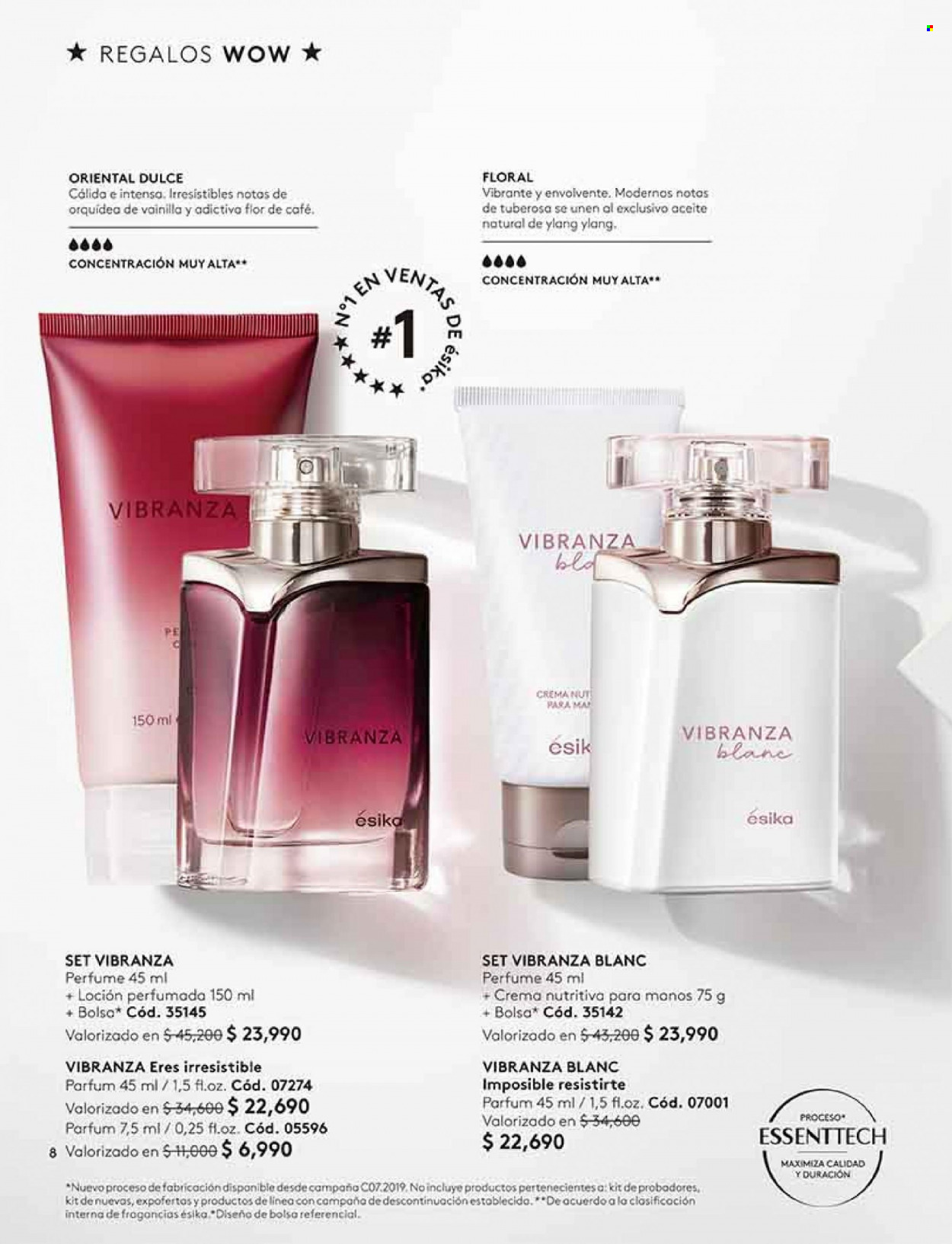 thumbnail - Catálogo Ésika - Ventas - loción, perfume. Página 8.