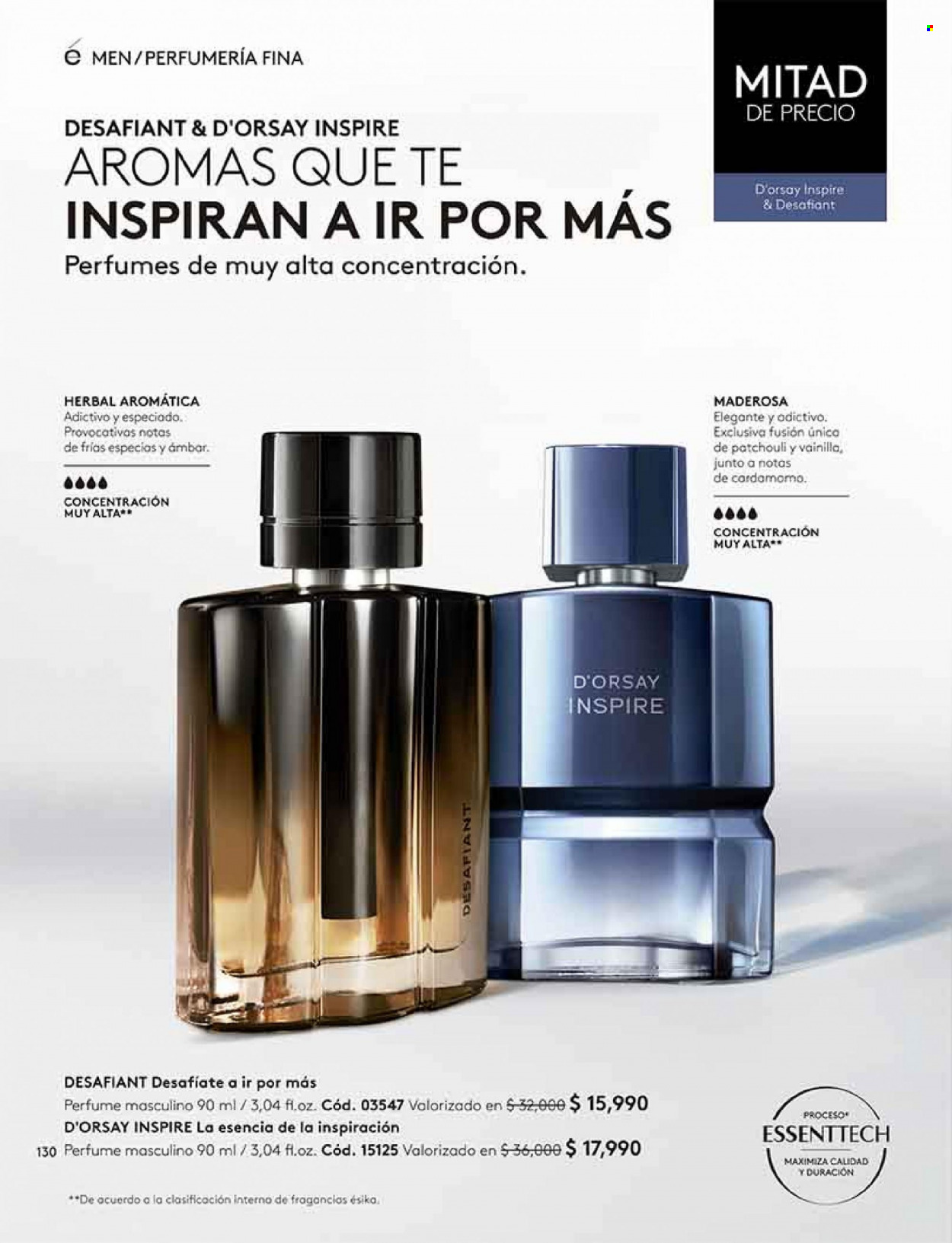 thumbnail - Catálogo Ésika - Ventas - perfume. Página 130.