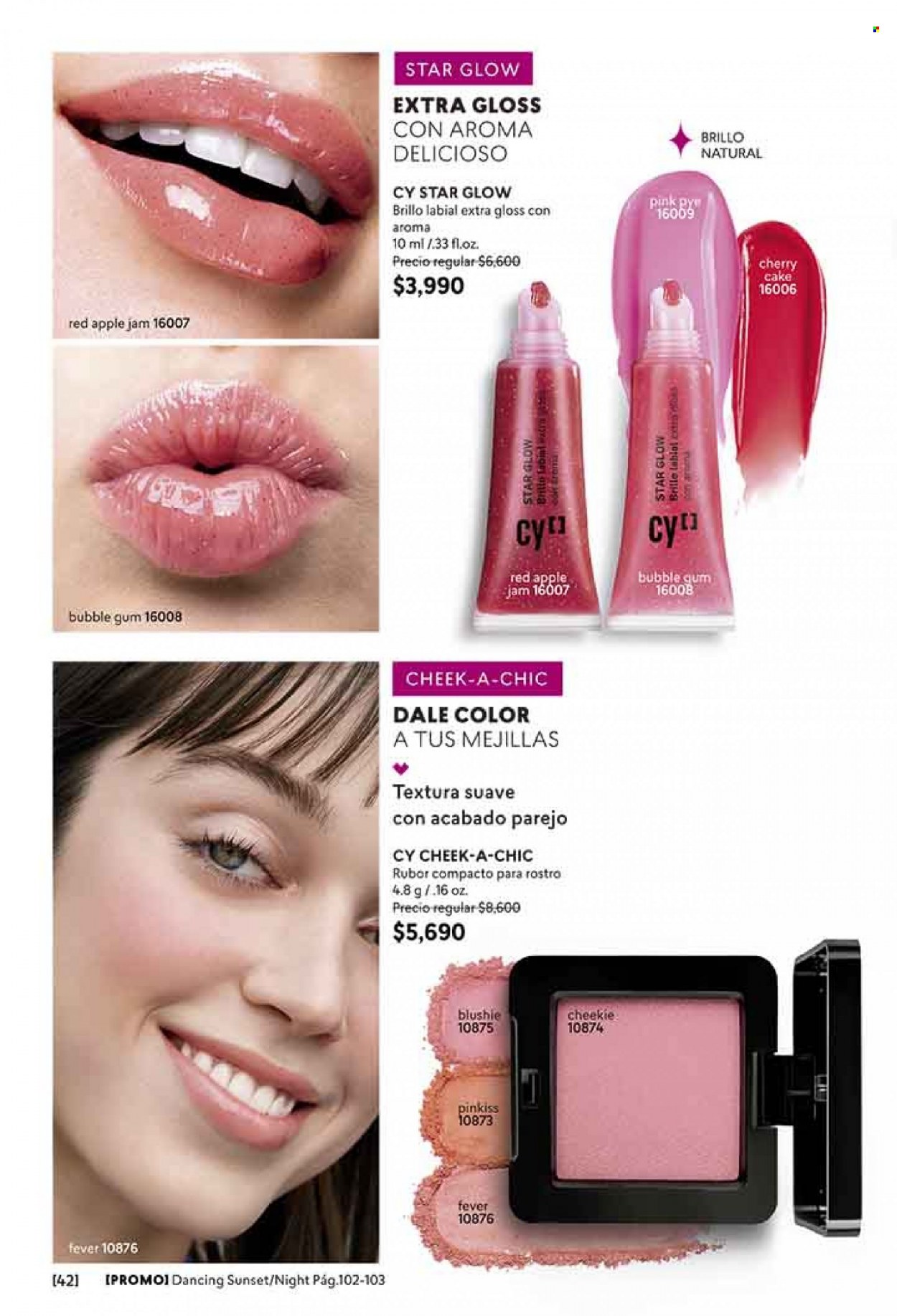 thumbnail - Catálogo Cyzone - Ventas - brillo de labios, labial, rubor compacto. Página 42.