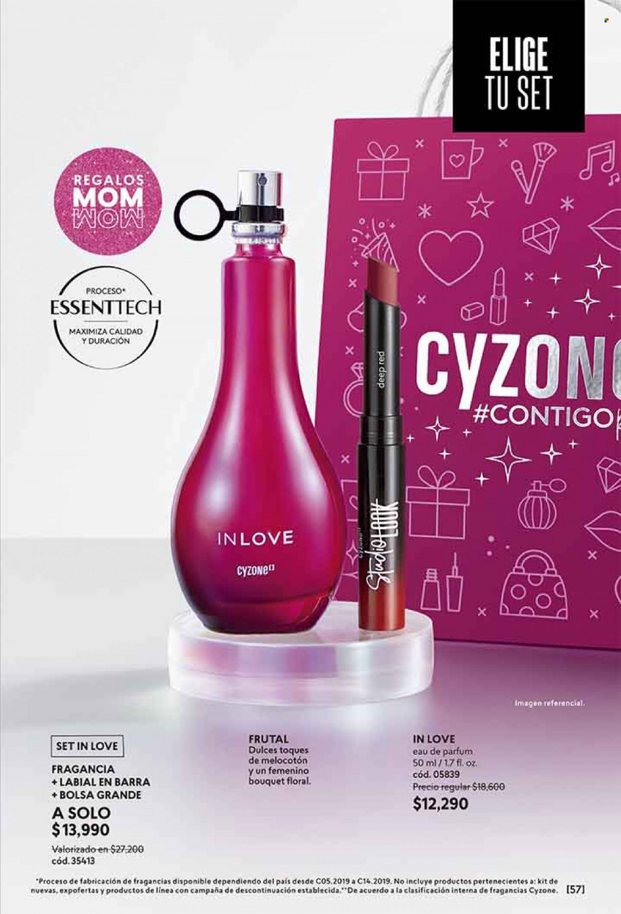 thumbnail - Catálogo Cyzone - Ventas - labial, perfume. Página 57.