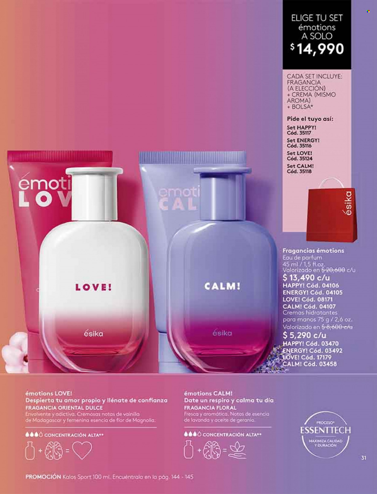 thumbnail - Catálogo Ésika - Ventas - crema, perfume. Página 31.