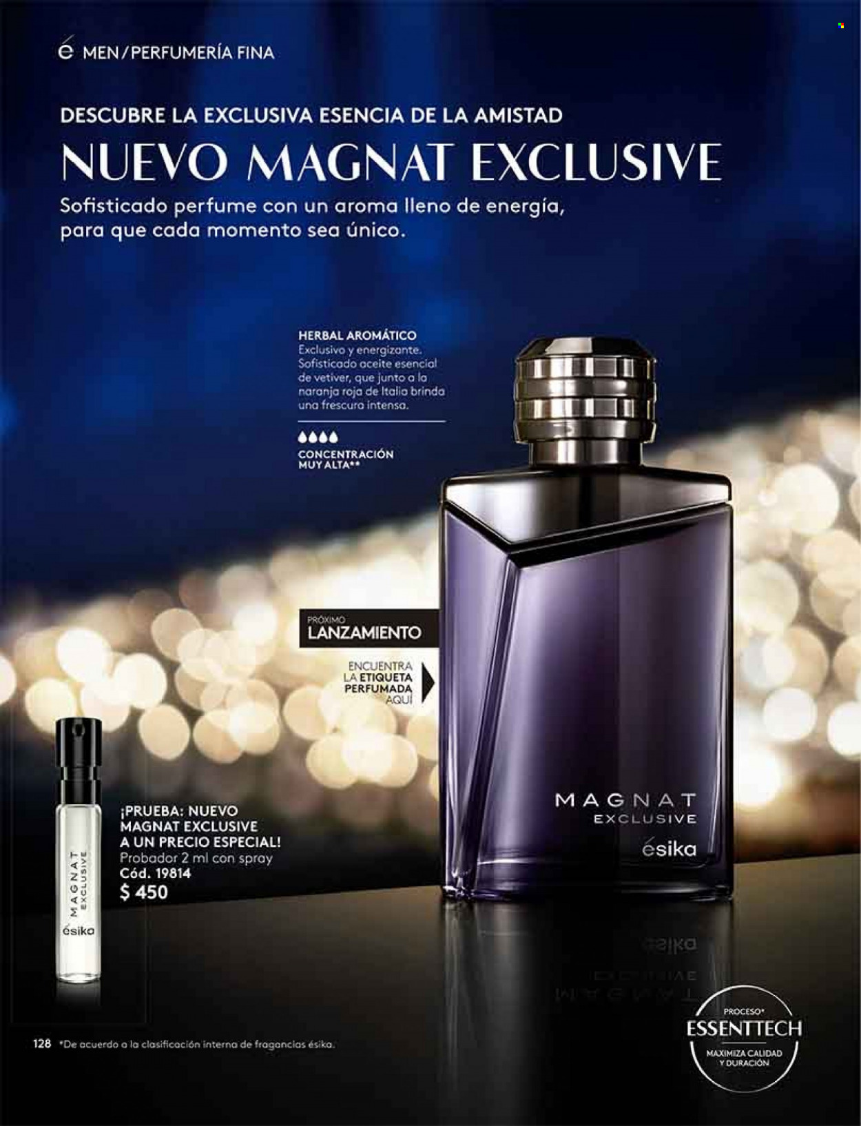 thumbnail - Catálogo Ésika - Ventas - perfume, aceite esencial. Página 140.