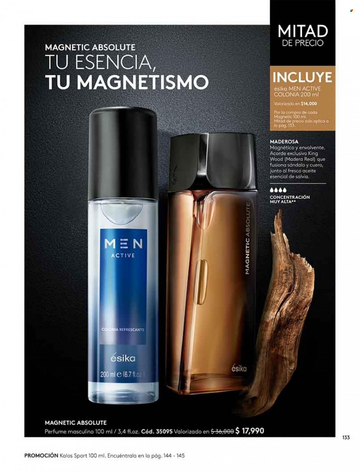 thumbnail - Catálogo Ésika - Ventas - perfume, aceite esencial. Página 145.