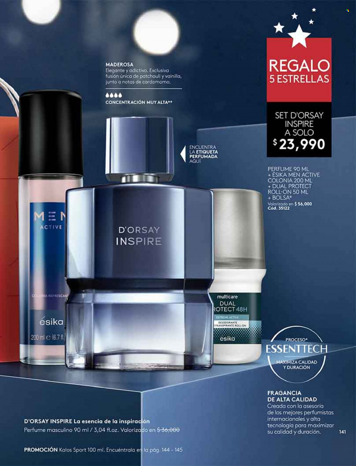thumbnail - Catálogo Ésika - Ventas - perfume, desodorante. Página 153.