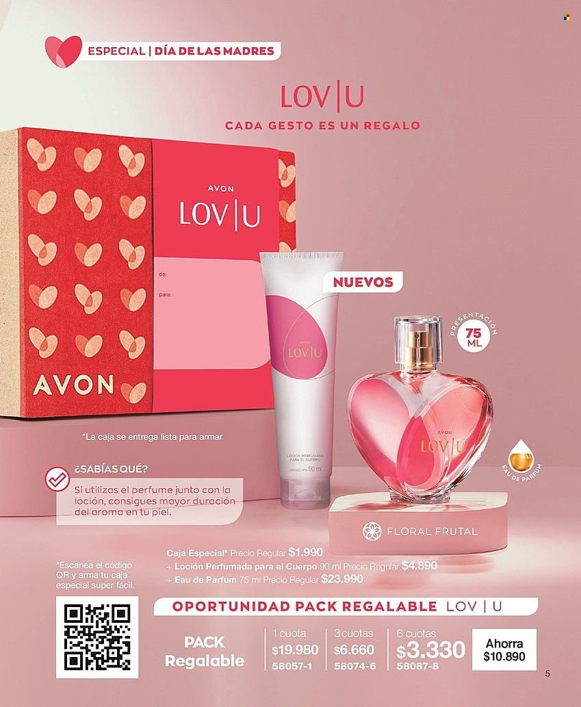 thumbnail - Catálogo Avon - Ventas - loción, perfume. Página 5.